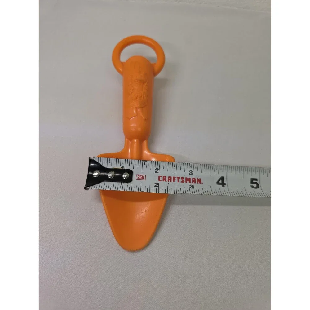 Vintage Collectable Kids Orange McDonalds Birdie the early bird garden shovel